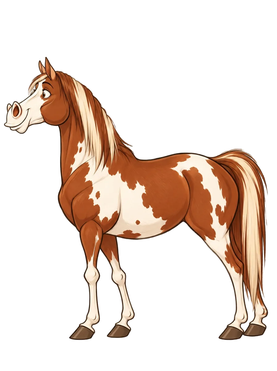 Commissioned horse illustration for the Hidalgo Film Adventure