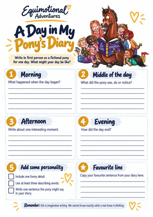 A Day in My Pony's Diary Mini Adventure cover